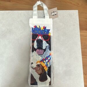 Party Poochies wine/champagne bottle bag